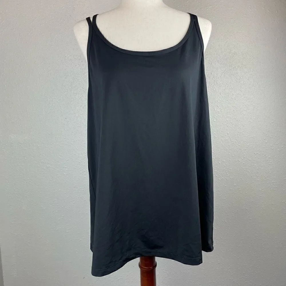 NWT Ideology Black Tank Top Size 2X
